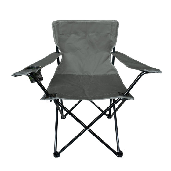 OHS Foldable Camping Chair - Grey