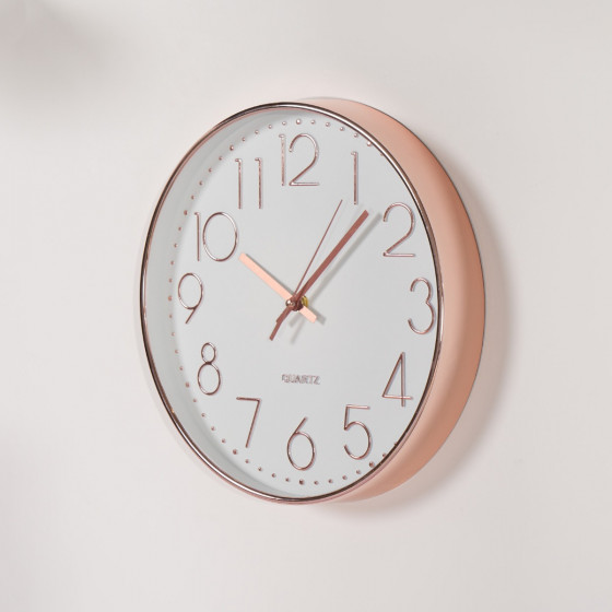 OHS Wall Clock - Rose Gold