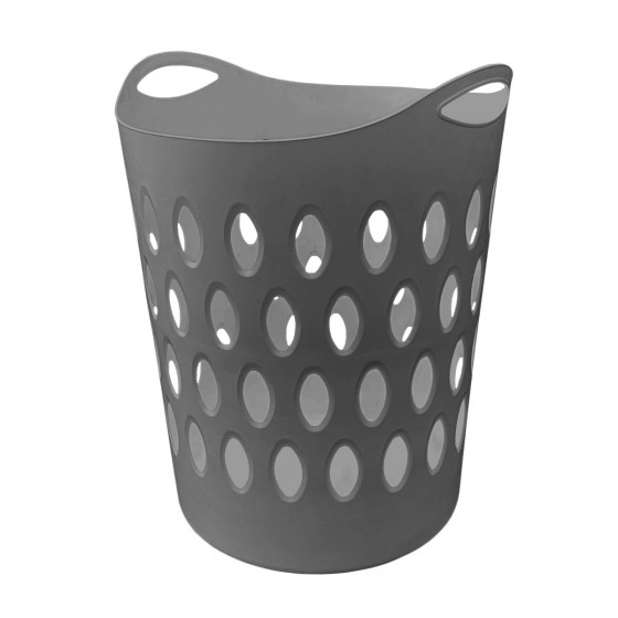 OHS Large Flexi Laundry Basket - Grey