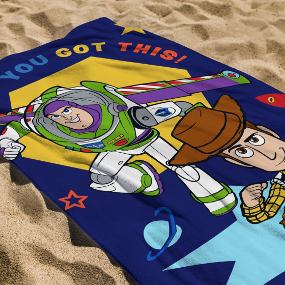 Disney Toy Story You Got This Beach Towel - Blue