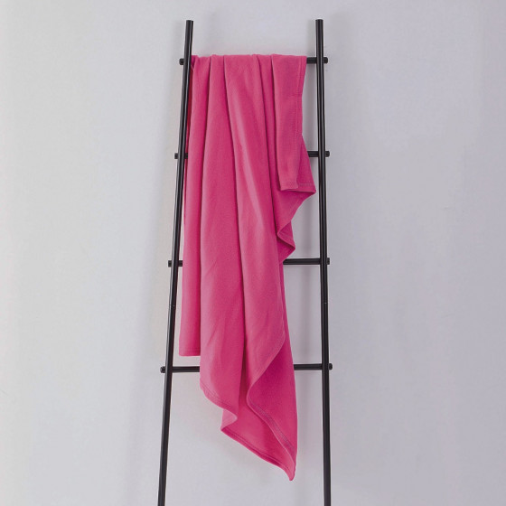 Fleece Blanket 120x150cm - Fuchsia