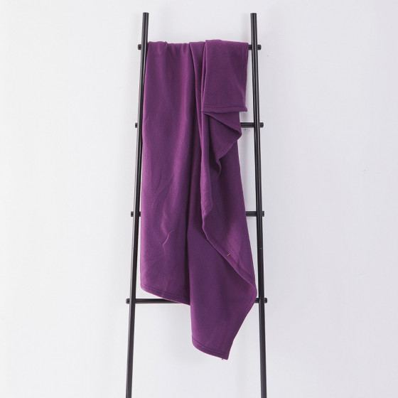 Fleece Blanket 120x150cm - Grape