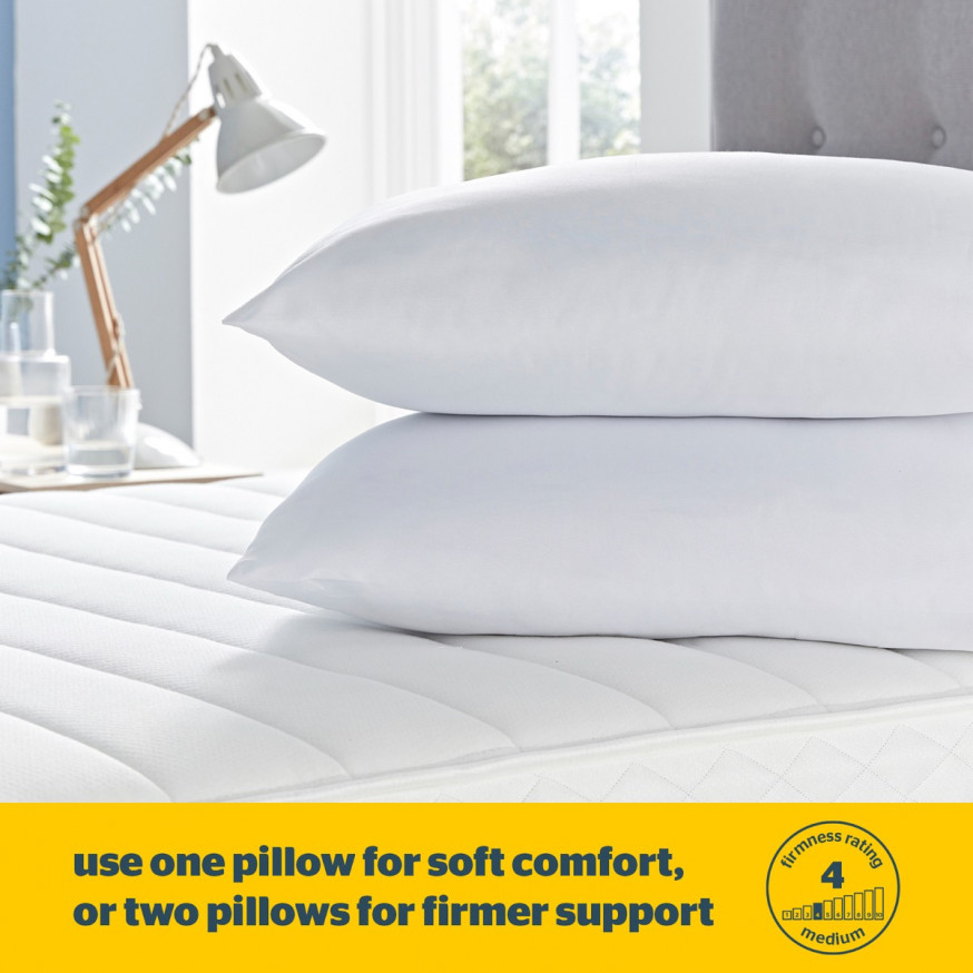 Silentnight Extra full Pillow Pair, 2 Pack - White