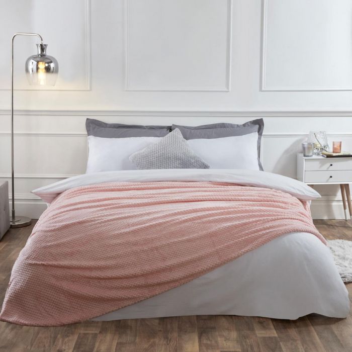 blush mink blanket