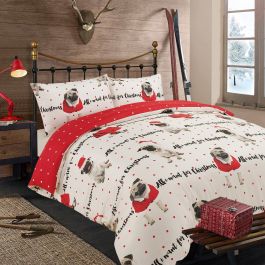 Pug duvet cover argos best sale