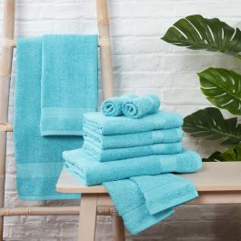 dark aqua bath towels