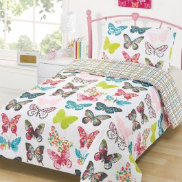 Layla Duvet Cover Set - Butterfly